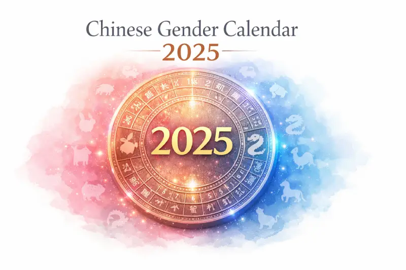 Chinese Gender Calendar 2025